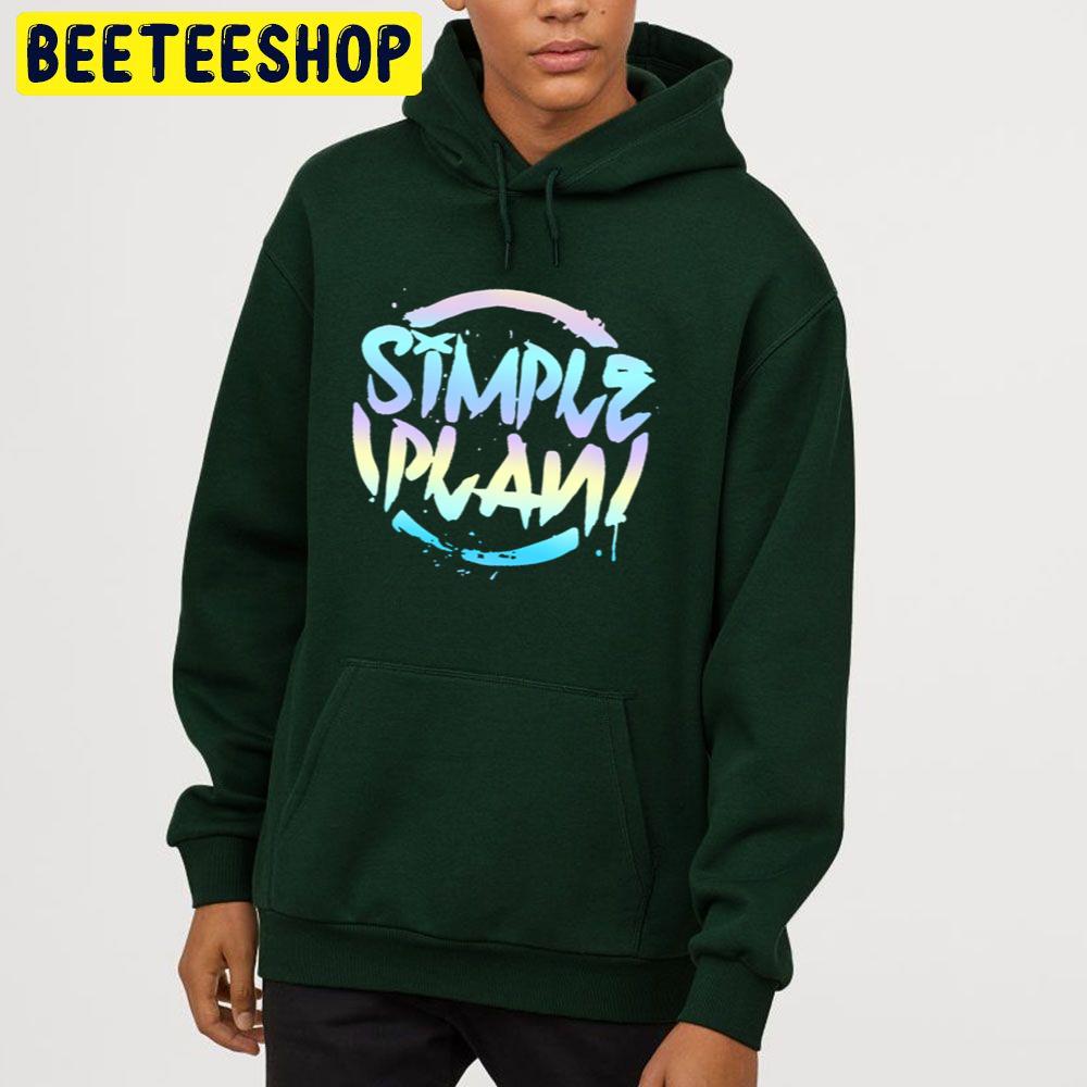 Simple Plan Colorful Art Trending Unisex Hoodie Simple Plan Colorful Art Trending Unisex Hoodie