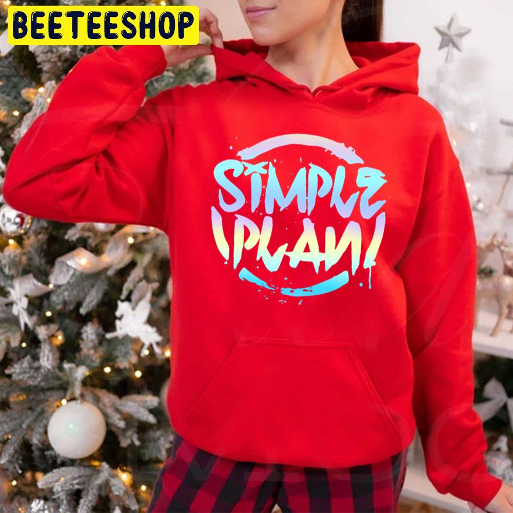 Simple Plan Colorful Art Trending Unisex Hoodie Simple Plan Colorful Art Trending Unisex Hoodie