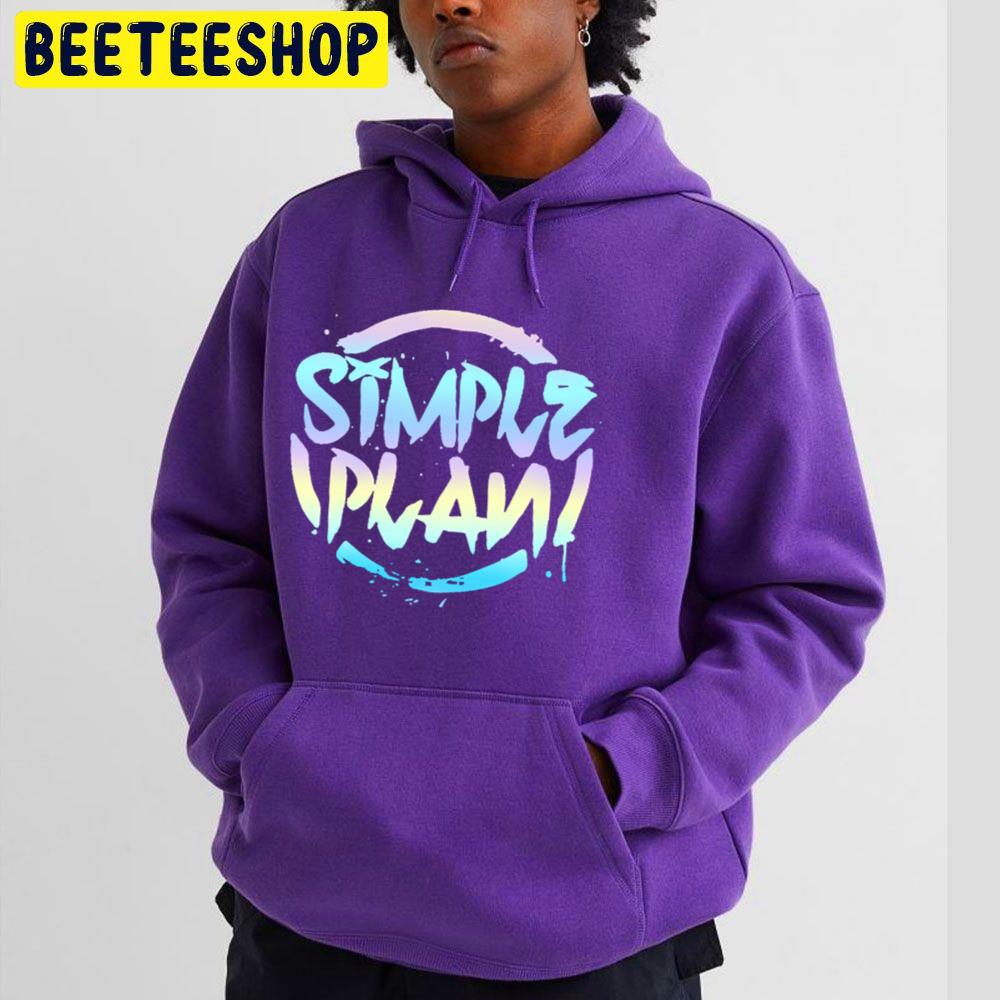 Simple Plan Colorful Art Trending Unisex Hoodie Simple Plan Colorful Art Trending Unisex Hoodie