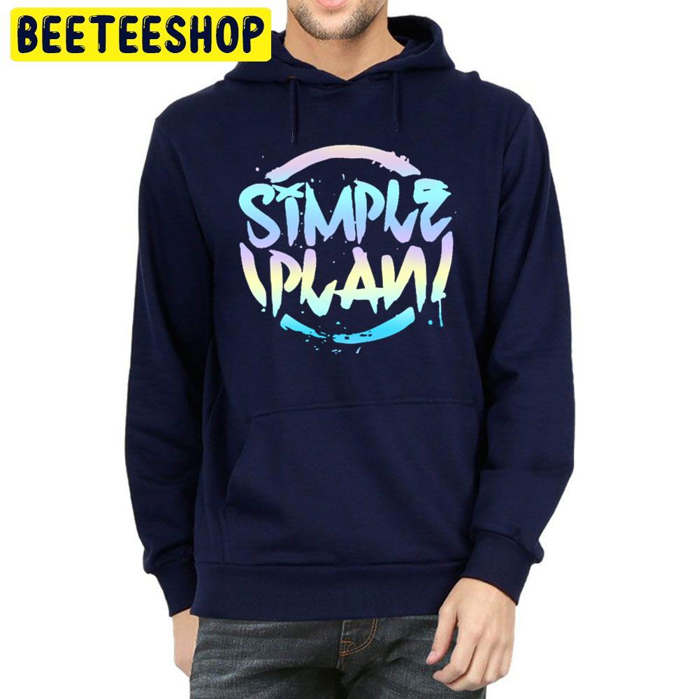 Simple Plan Colorful Art Trending Unisex Hoodie Simple Plan Colorful Art Trending Unisex Hoodie
