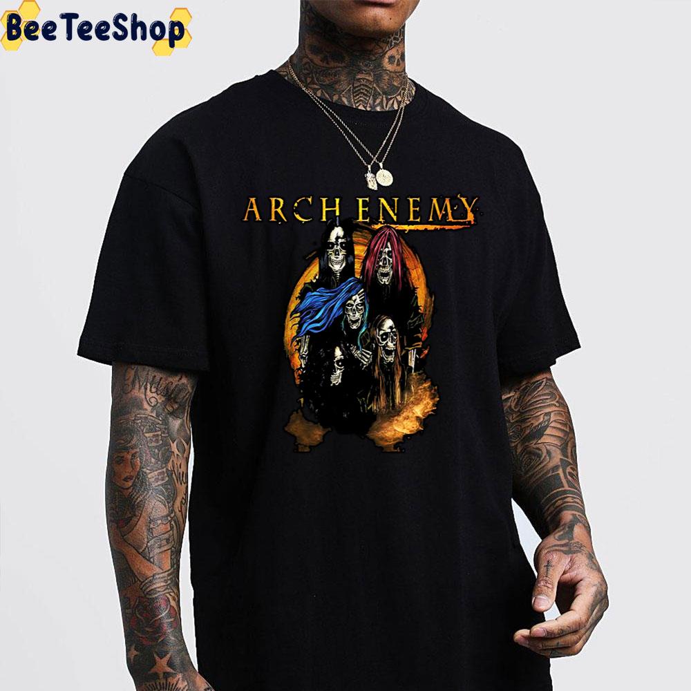 Skull Art Arch Enemy Trending Unisex Sweatshirt Skull Art Arch Enemy Trending Unisex Sweatshirt