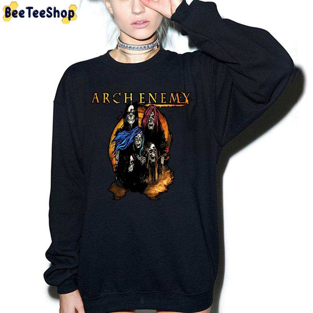 Skull Art Arch Enemy Trending Unisex Sweatshirt Skull Art Arch Enemy Trending Unisex Sweatshirt