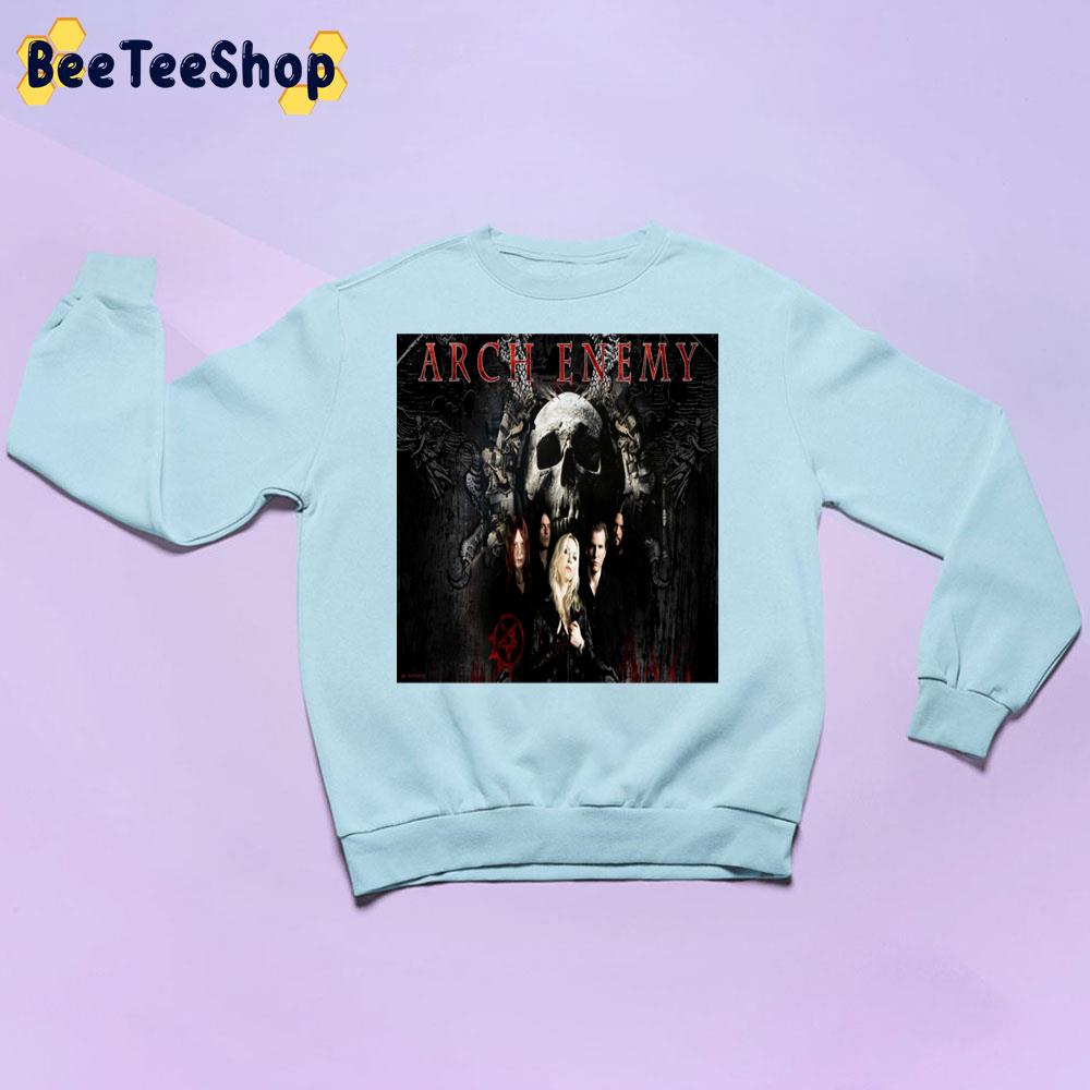 Skull Design Art Arch Enemy Trending Unisex Sweatshirt Skull Design Art Arch Enemy Trending Unisex Sweatshirt