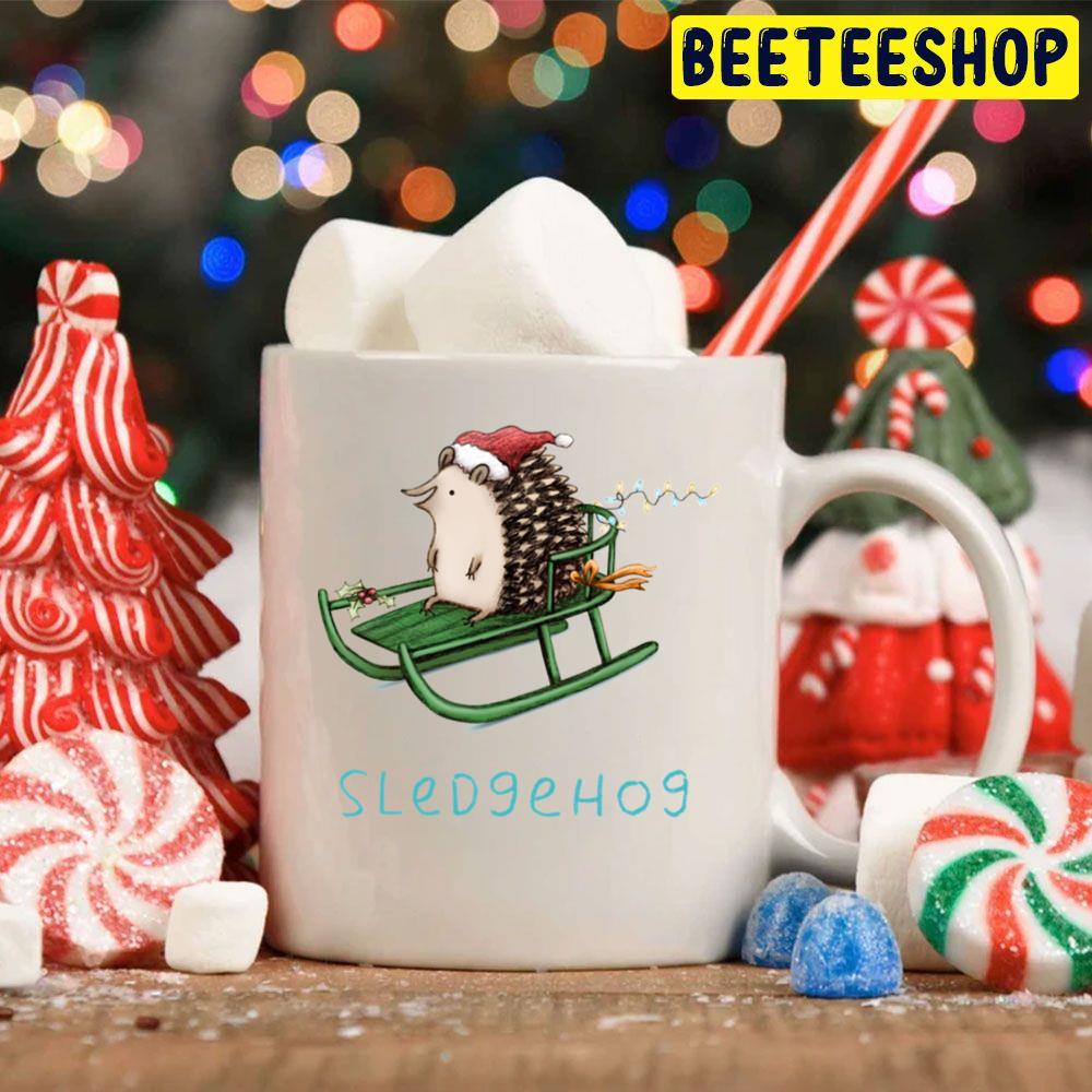 Sledgehog Christmas Trending Unisex Hoodie Sledgehog Christmas Trending Unisex Hoodie