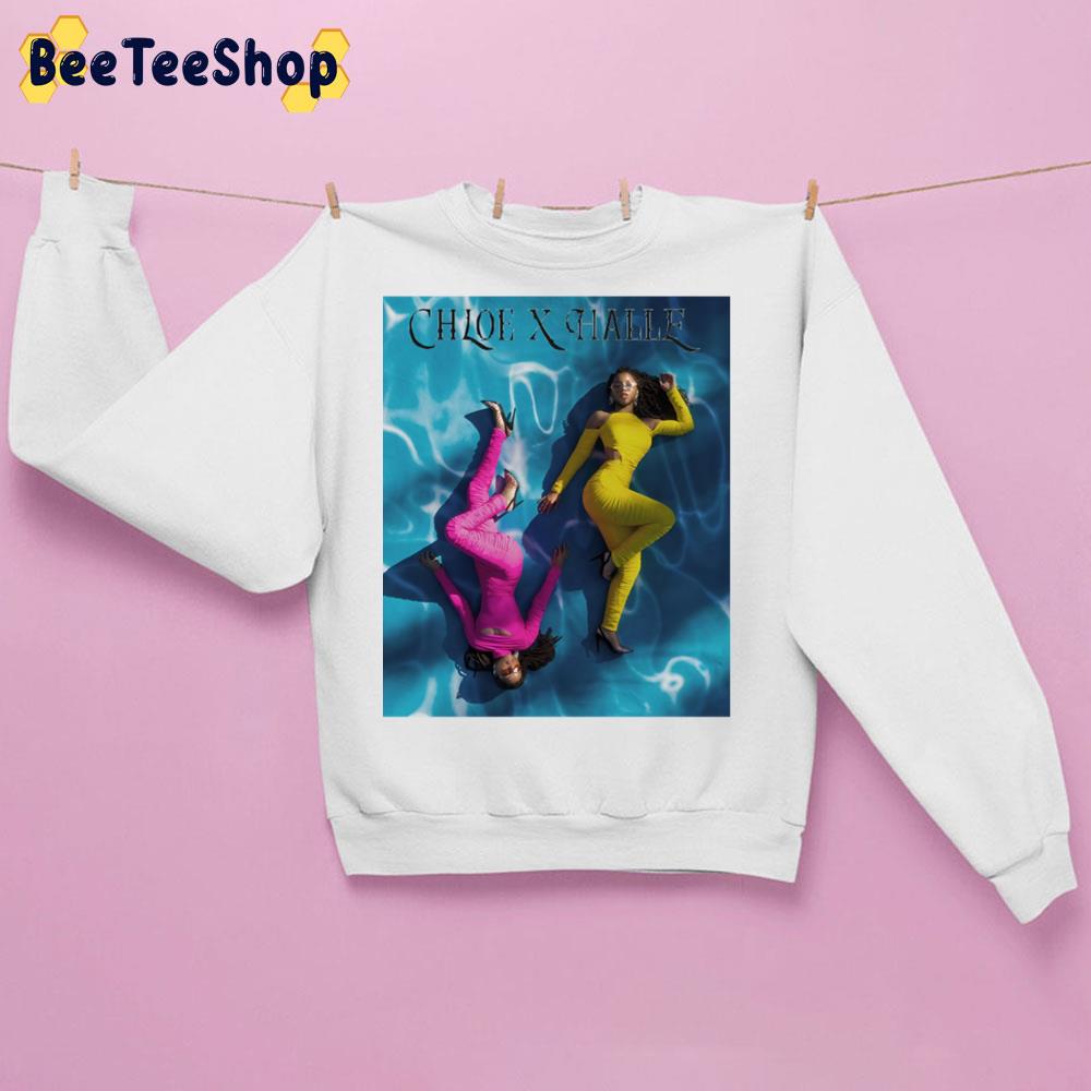 Sleeping In The Pool Chloe X Halle Trending Unisex Sweatshirt Sleeping In The Pool Chloe X Halle Trending Unisex Sweatshirt