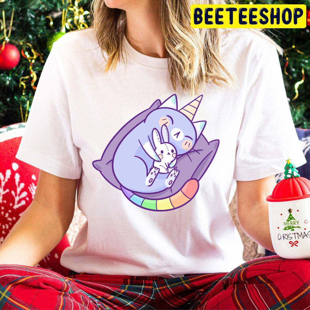 Sleepy Caticorn Trending Unisex Hoodie Sleepy Caticorn Trending Unisex Hoodie