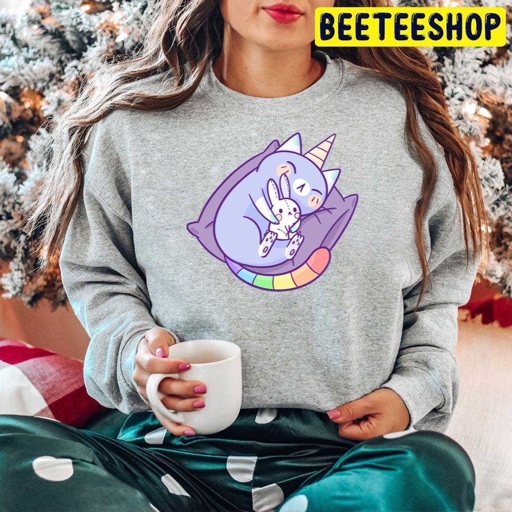 Sleepy Caticorn Trending Unisex Hoodie Sleepy Caticorn Trending Unisex Hoodie