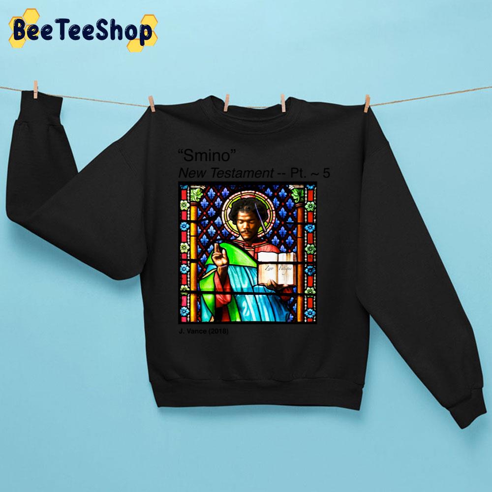 Smino New Testament- Pt. ~ 5 Trending Unisex Sweatshirt Smino New Testament- Pt. ~ 5 Trending Unisex Sweatshirt