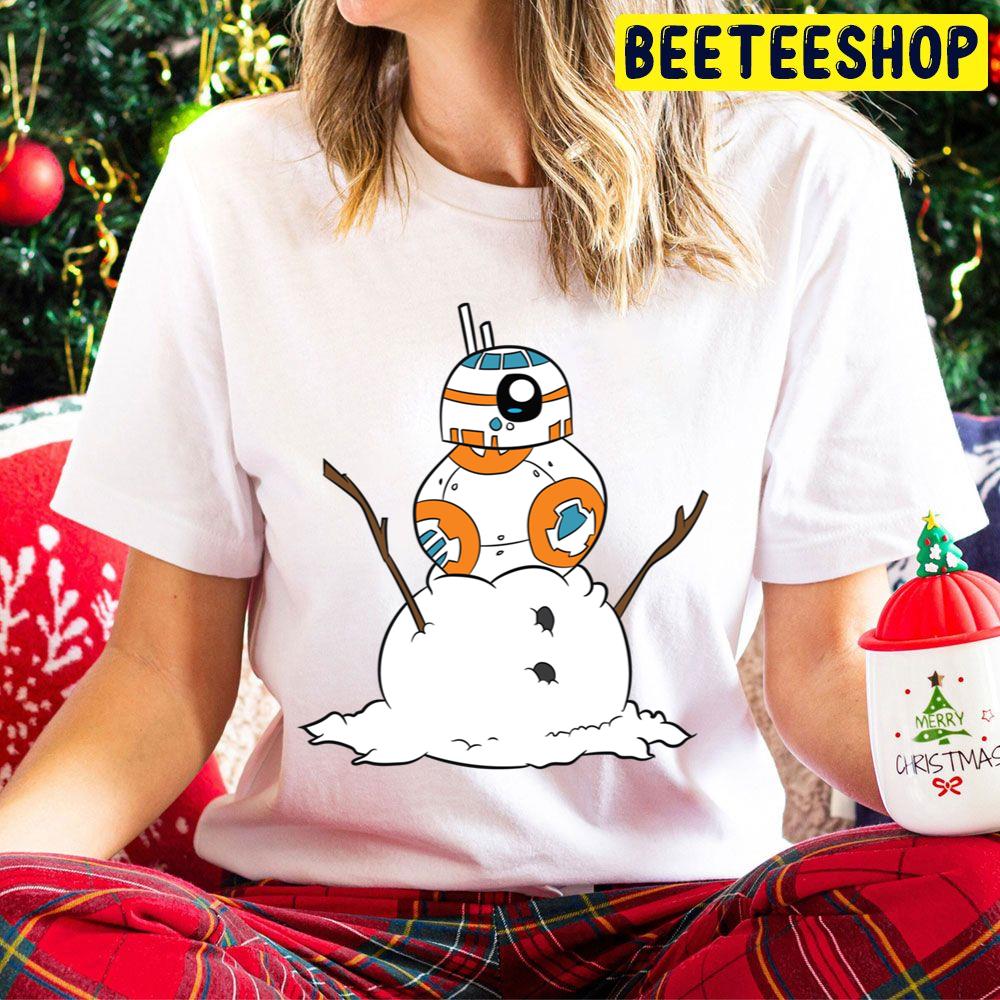 Snowman Robot On Christmas Trending Unisex Hoodie Snowman Robot On Christmas Trending Unisex Hoodie