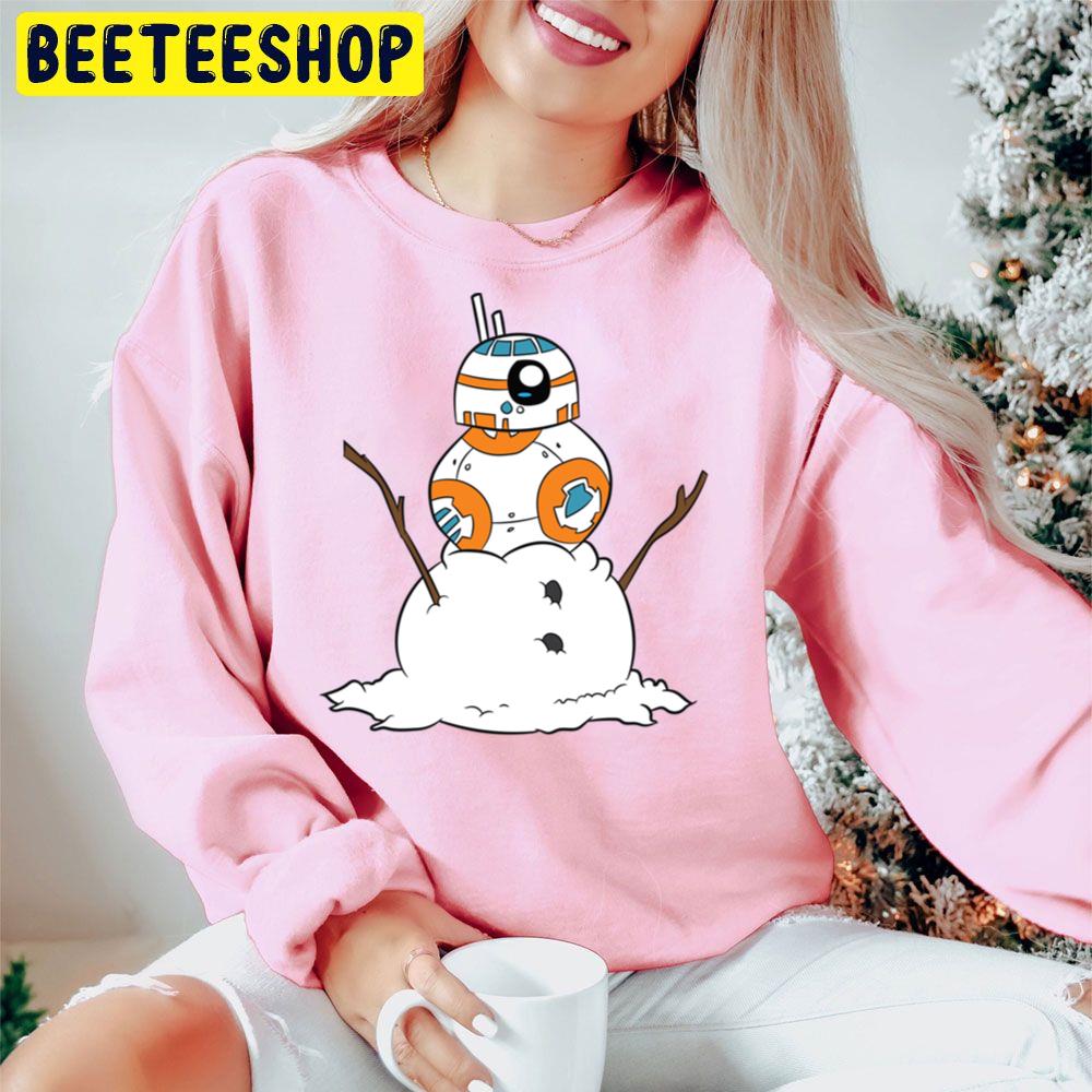 Snowman Robot On Christmas Trending Unisex Hoodie Snowman Robot On Christmas Trending Unisex Hoodie