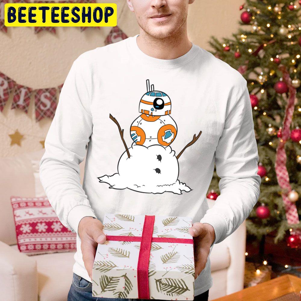 Snowman Robot On Christmas Trending Unisex Hoodie Snowman Robot On Christmas Trending Unisex Hoodie