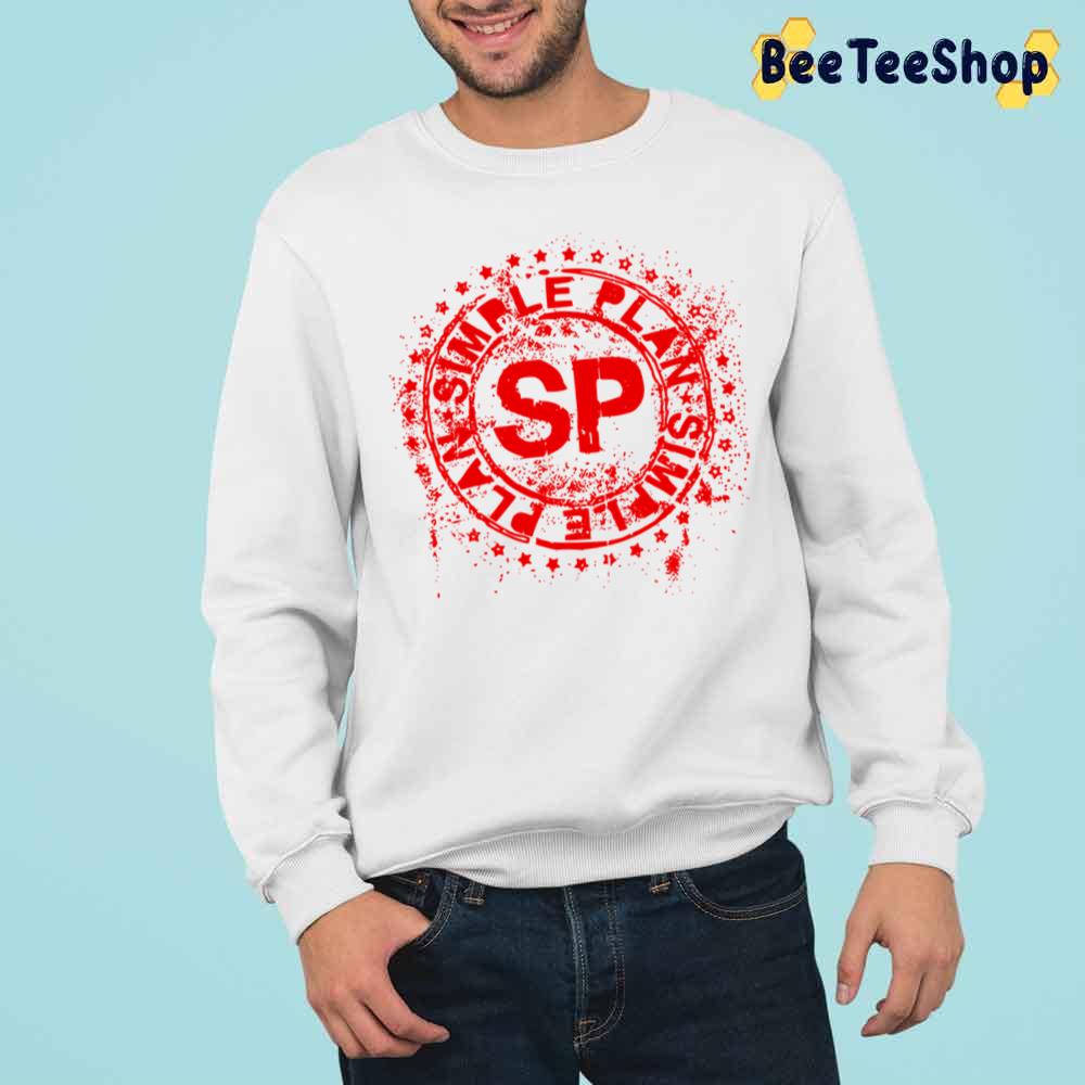 Sp For Simple Plan In Red Trending Unisex Sweatshirt Sp For Simple Plan In Red Trending Unisex Sweatshirt