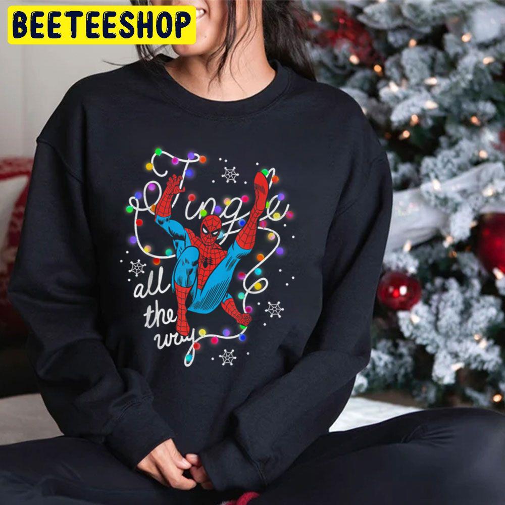 Spider Man Jingle All The Way Christmas Trending Unisex Hoodie Spider Man Jingle All The Way Christmas Trending Unisex Hoodie