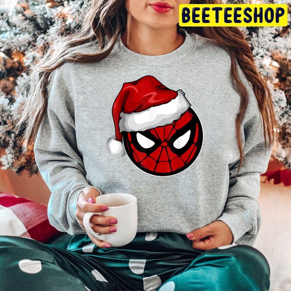 Spider Santa Hat Christmas Trending Unisex Hoodie Spider Santa Hat Christmas Trending Unisex Hoodie