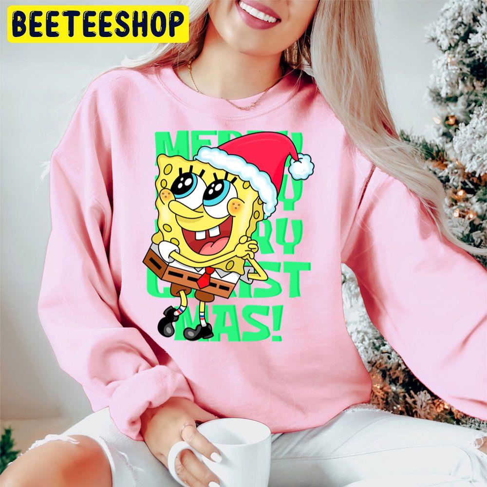 Spongebob Christmas Trending Unisex Hoodie Spongebob Christmas Trending Unisex Hoodie