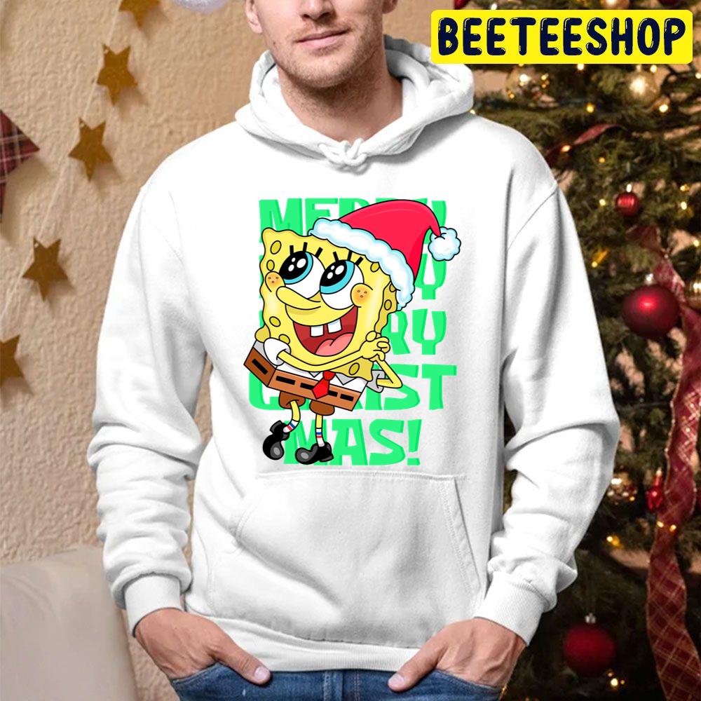 Spongebob Christmas Trending Unisex Hoodie Spongebob Christmas Trending Unisex Hoodie