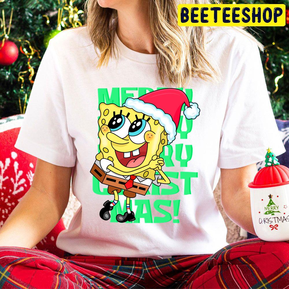 Spongebob Christmas Trending Unisex Hoodie Spongebob Christmas Trending Unisex Hoodie