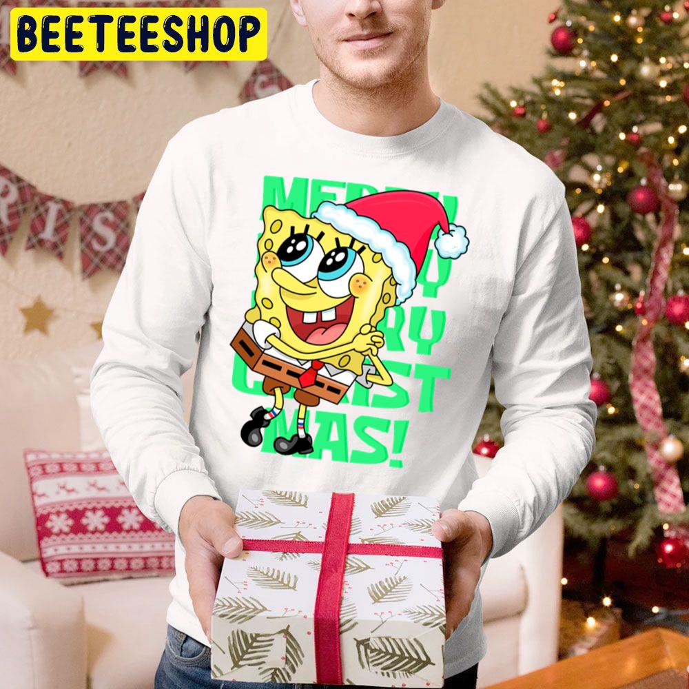 Spongebob Christmas Trending Unisex Hoodie Spongebob Christmas Trending Unisex Hoodie