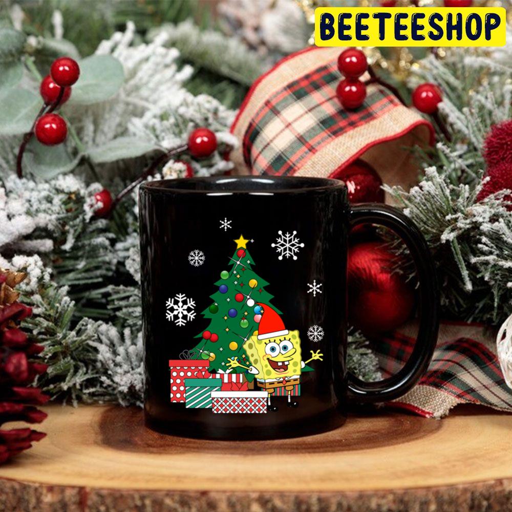 Spongebob Square Pants Christmas Tree Trending Unisex Hoodie Spongebob Square Pants Christmas Tree Trending Unisex Hoodie
