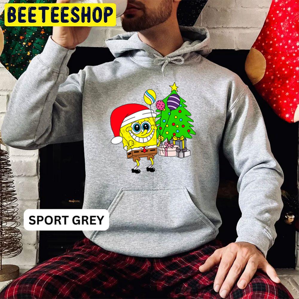 Spongebob Squarepants Christmas Holiday Trending Unisex Hoodie Spongebob Squarepants Christmas Holiday Trending Unisex Hoodie