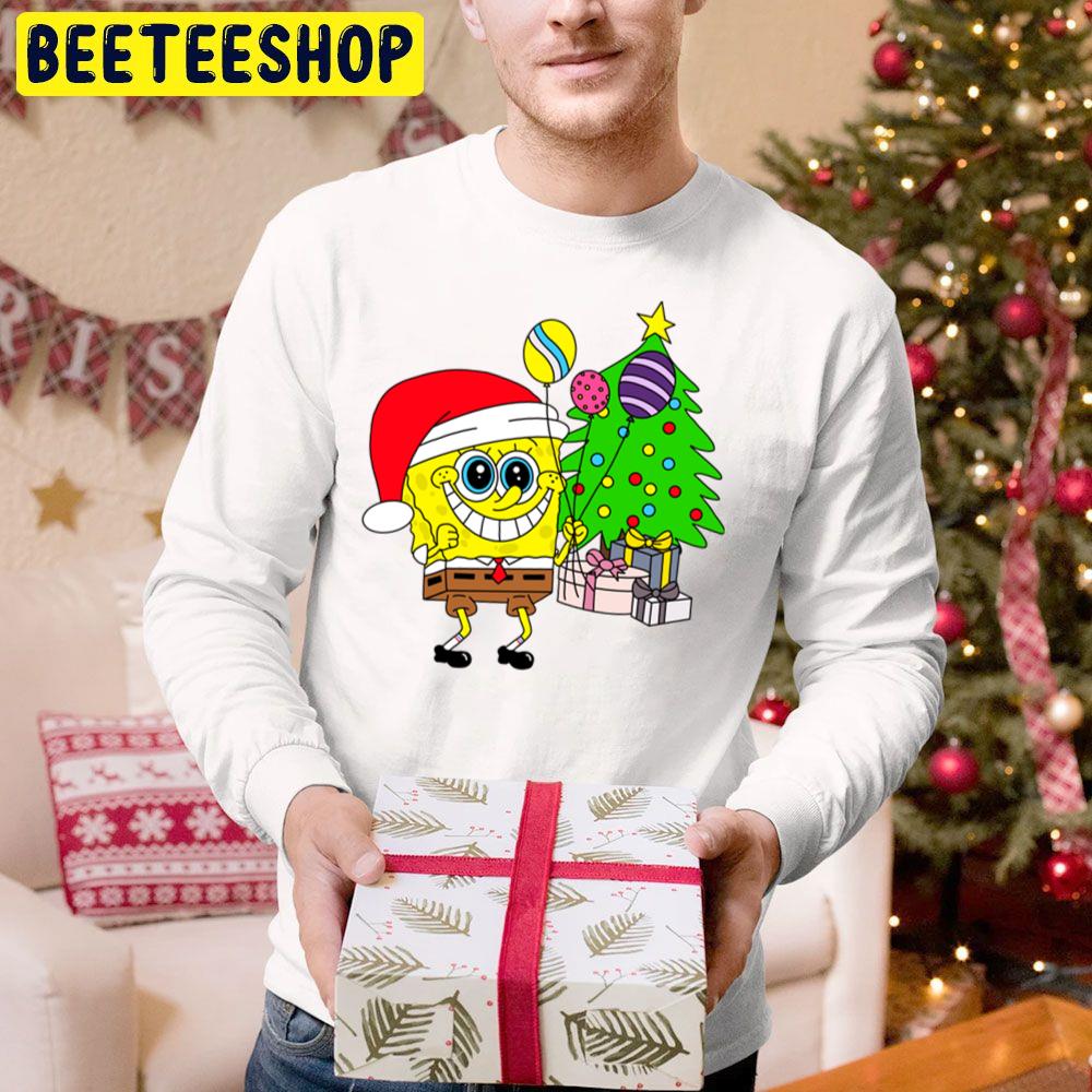 Spongebob Squarepants Christmas Holiday Trending Unisex Hoodie Spongebob Squarepants Christmas Holiday Trending Unisex Hoodie