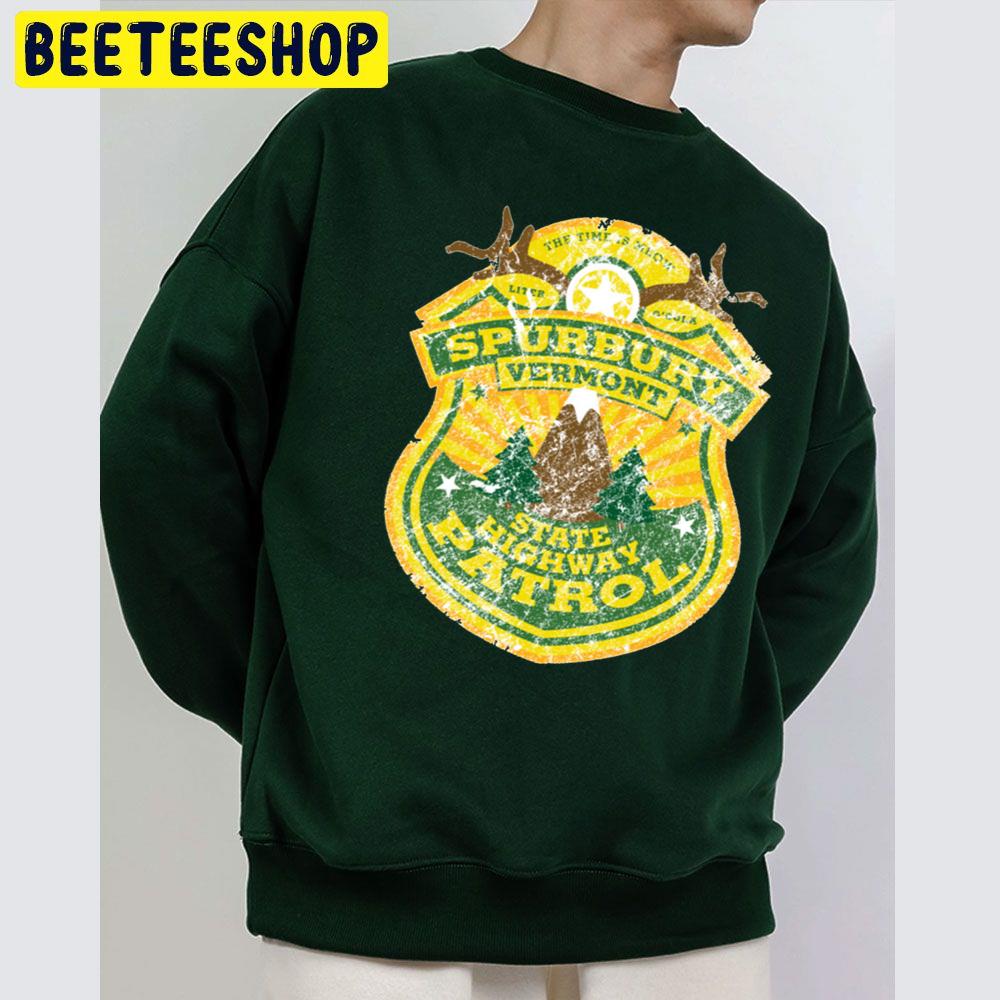 Spurbury Vermont State Highway Patrol Trending Unisex Sweatshirt Spurbury Vermont State Highway Patrol Trending Unisex Sweatshirt