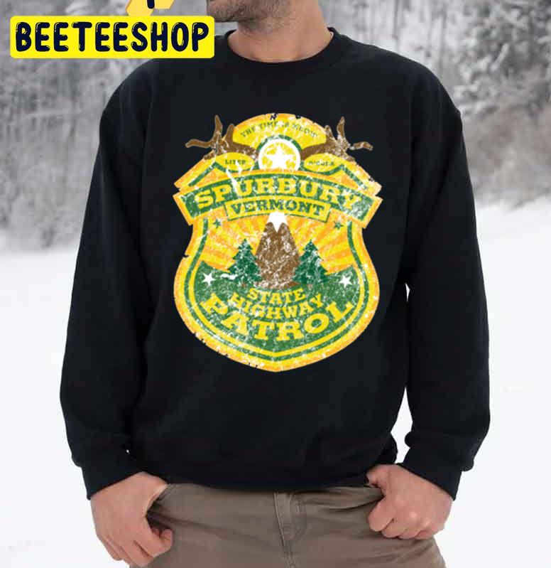 Spurbury Vermont State Highway Patrol Trending Unisex Sweatshirt Spurbury Vermont State Highway Patrol Trending Unisex Sweatshirt