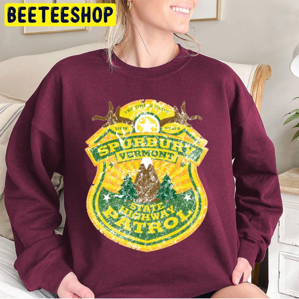 Spurbury Vermont State Highway Patrol Trending Unisex Sweatshirt Spurbury Vermont State Highway Patrol Trending Unisex Sweatshirt