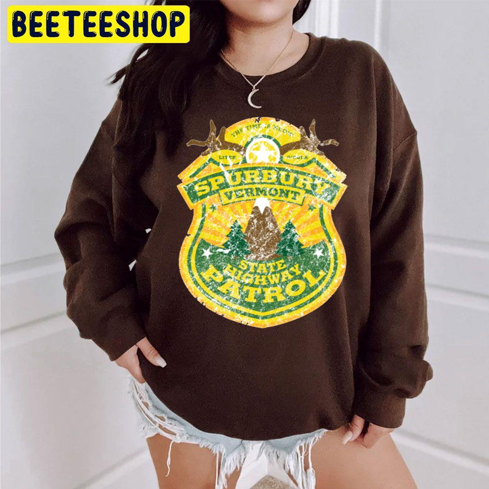 Spurbury Vermont State Highway Patrol Trending Unisex Sweatshirt Spurbury Vermont State Highway Patrol Trending Unisex Sweatshirt