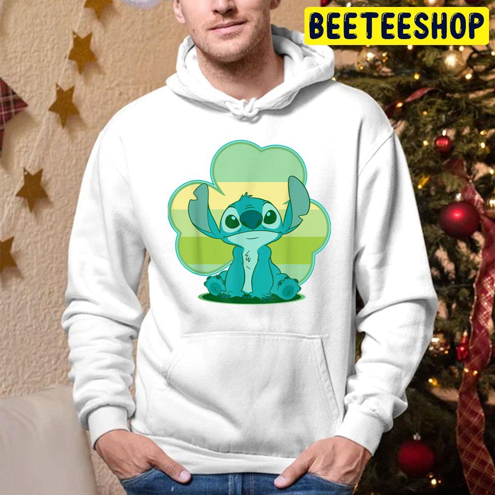 St. Patrick's Clover Lilo And Stitch Trending Unisex Hoodie St. Patrick's Clover Lilo And Stitch Trending Unisex Hoodie