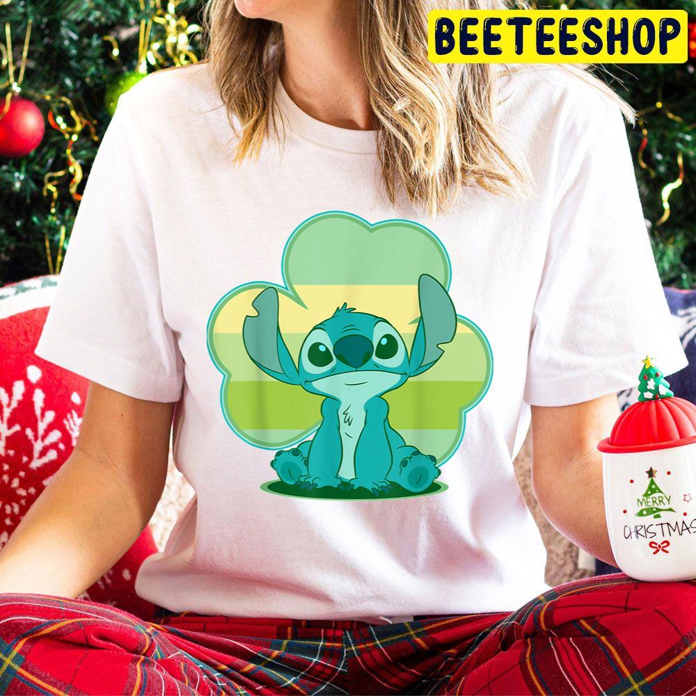 St. Patrick's Clover Lilo And Stitch Trending Unisex Hoodie St. Patrick's Clover Lilo And Stitch Trending Unisex Hoodie