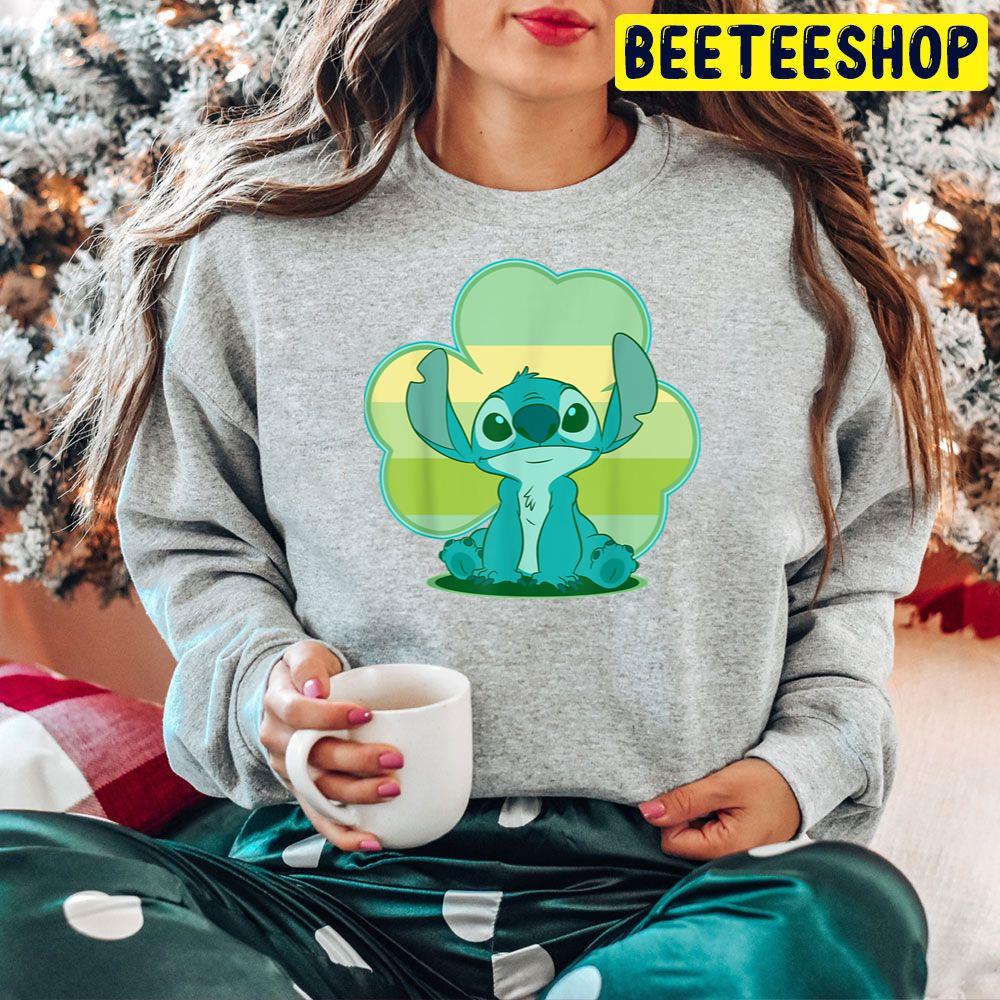 St. Patrick's Clover Lilo And Stitch Trending Unisex Hoodie St. Patrick's Clover Lilo And Stitch Trending Unisex Hoodie
