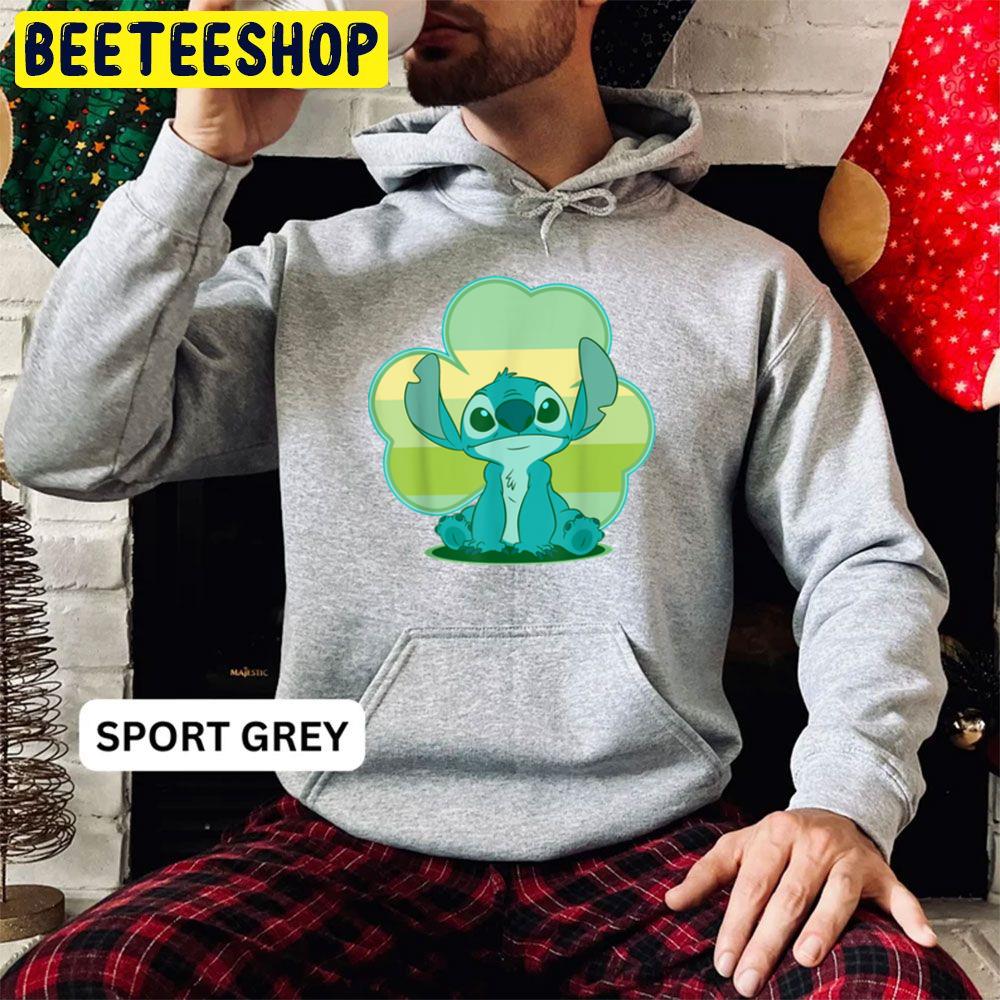 St. Patrick's Clover Lilo And Stitch Trending Unisex Hoodie St. Patrick's Clover Lilo And Stitch Trending Unisex Hoodie