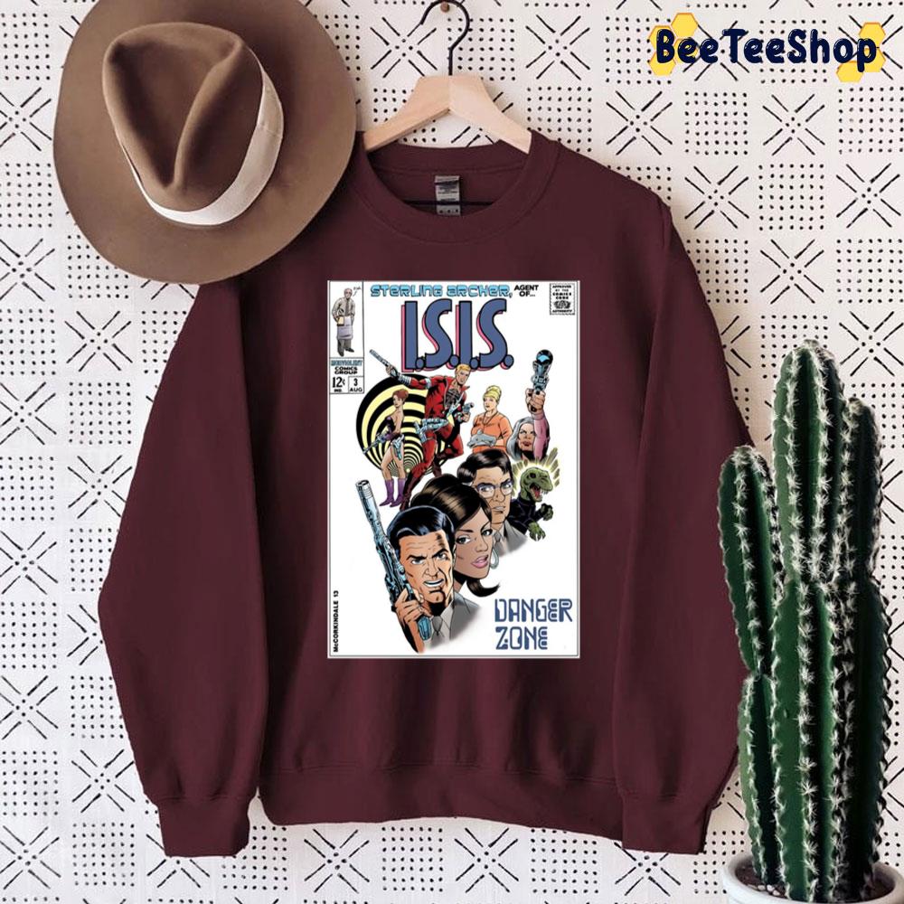 Sterling Archer I.S.I.S Danger Zone Trending Unisex Sweatshirt Sterling Archer I.S.I.S Danger Zone Trending Unisex Sweatshirt