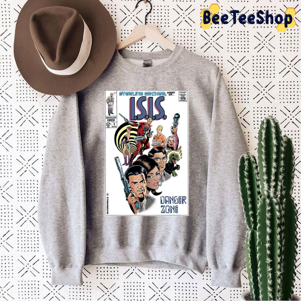 Sterling Archer I.S.I.S Danger Zone Trending Unisex Sweatshirt Sterling Archer I.S.I.S Danger Zone Trending Unisex Sweatshirt