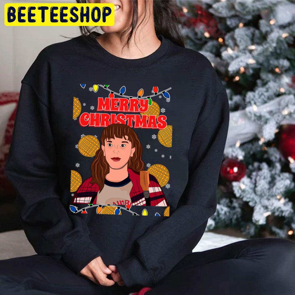 Stranger Things 4 Christmas Trending Unisex Hoodie Stranger Things 4 Christmas Trending Unisex Hoodie