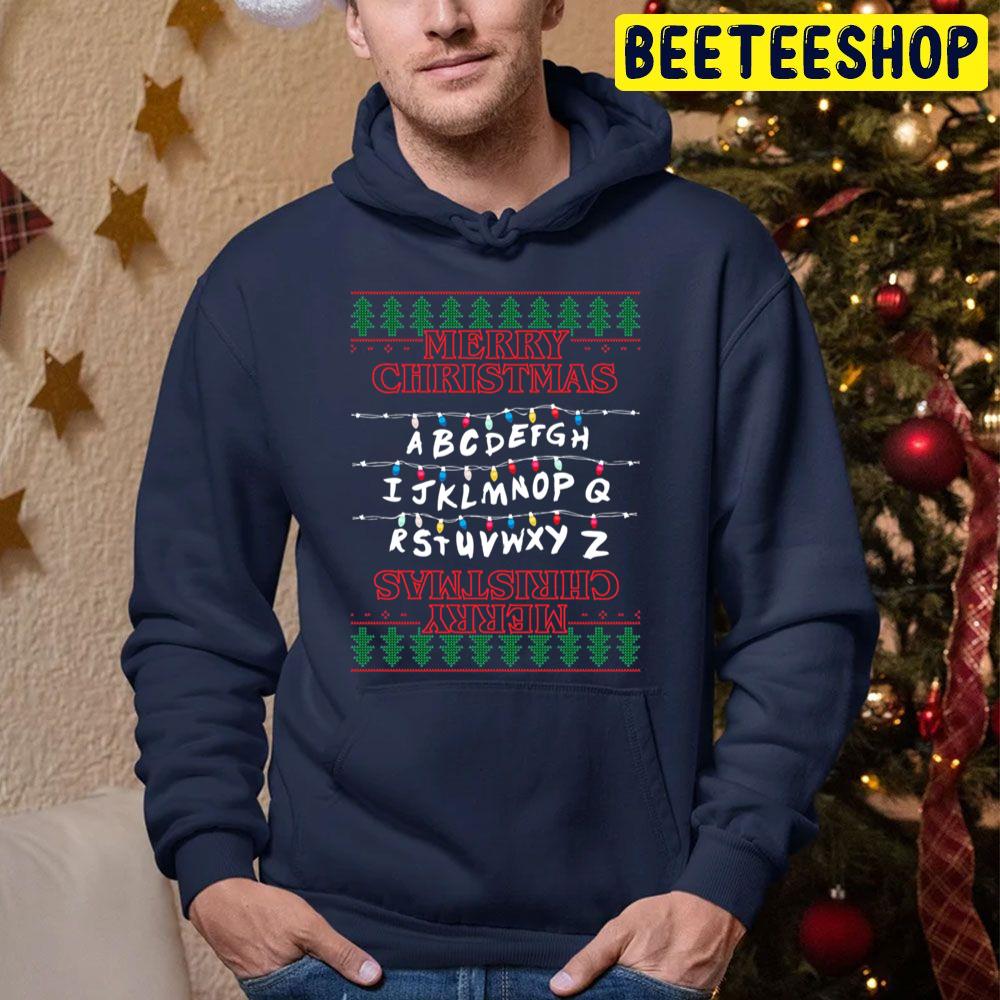 Stranger Things Christmas Holiday Trending Unisex Hoodie Stranger Things Christmas Holiday Trending Unisex Hoodie