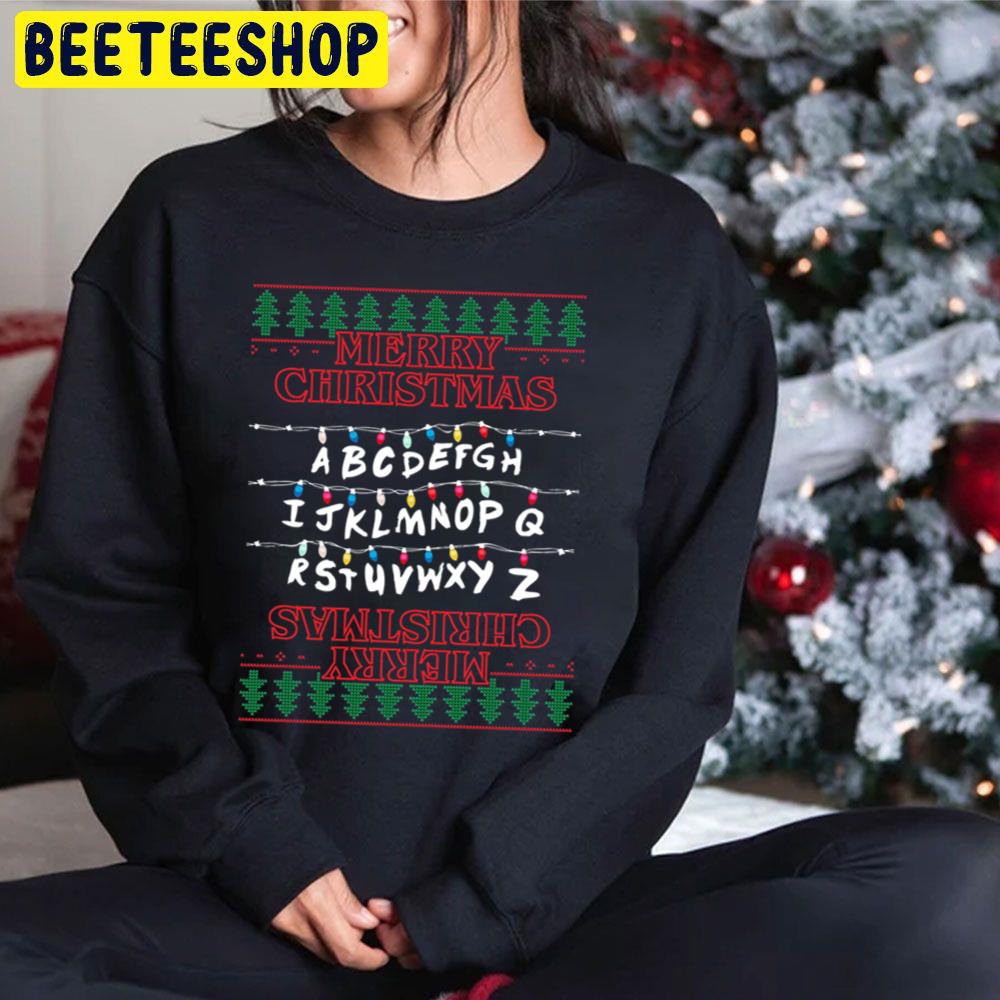 Stranger Things Christmas Holiday Trending Unisex Hoodie Stranger Things Christmas Holiday Trending Unisex Hoodie