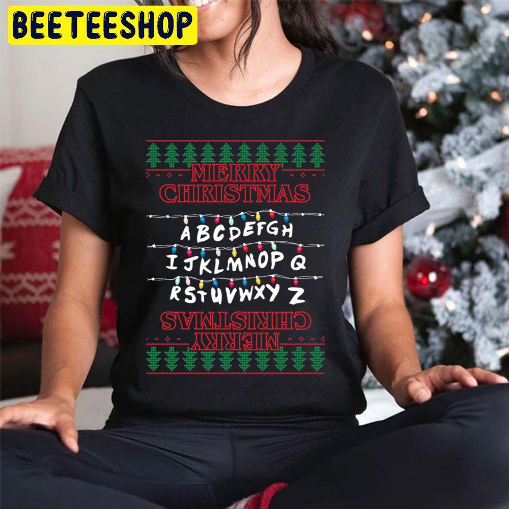 Stranger Things Christmas Holiday Trending Unisex Hoodie Stranger Things Christmas Holiday Trending Unisex Hoodie