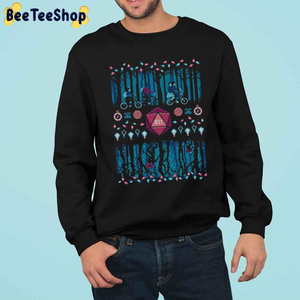 Stranger Things Knit Pattern Trending Unisex Sweatshirt Stranger Things Knit Pattern Trending Unisex Sweatshirt