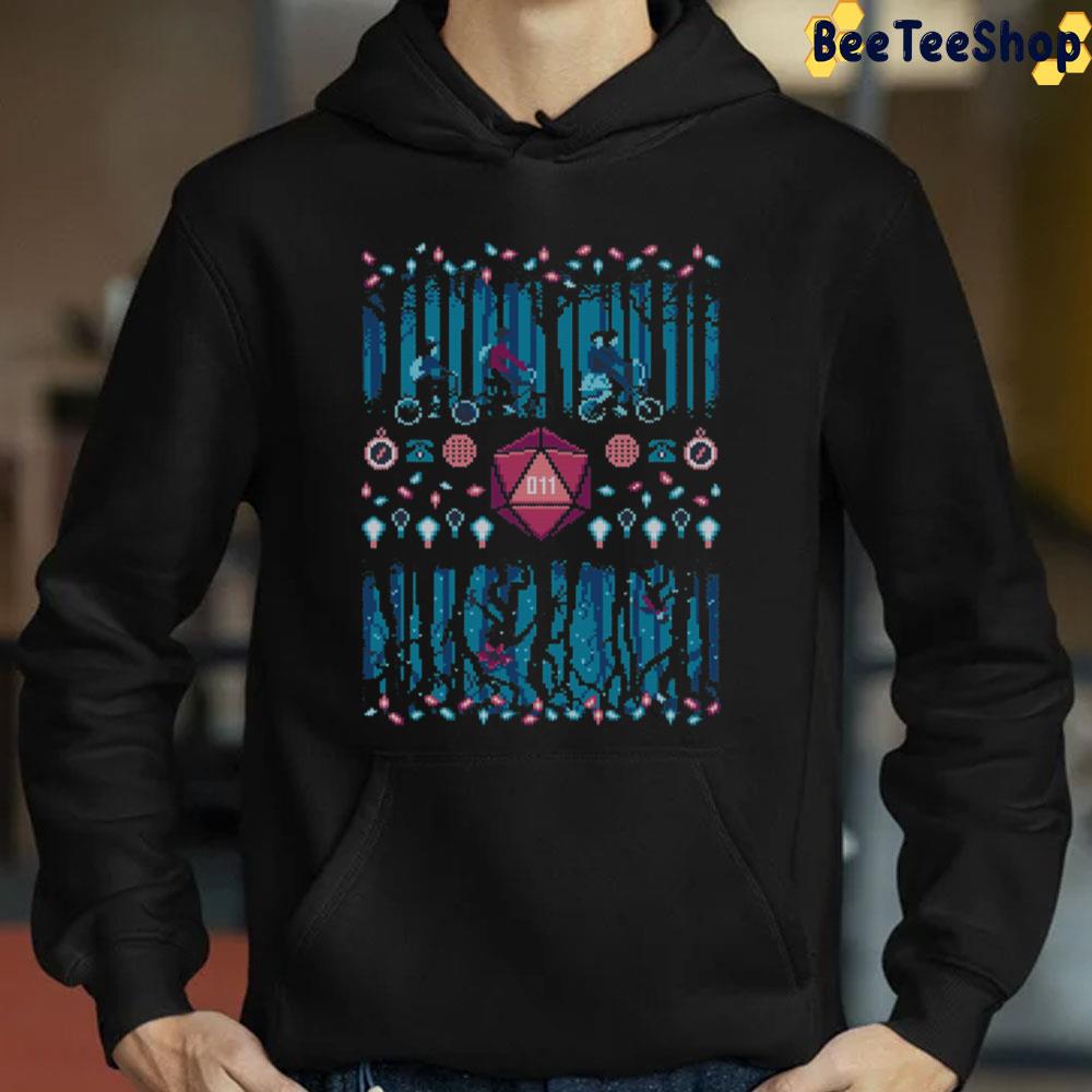 Stranger Things Knit Pattern Trending Unisex Sweatshirt Stranger Things Knit Pattern Trending Unisex Sweatshirt