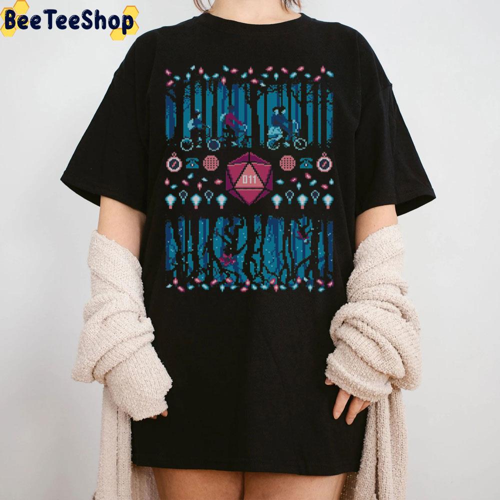 Stranger Things Knit Pattern Trending Unisex Sweatshirt Stranger Things Knit Pattern Trending Unisex Sweatshirt