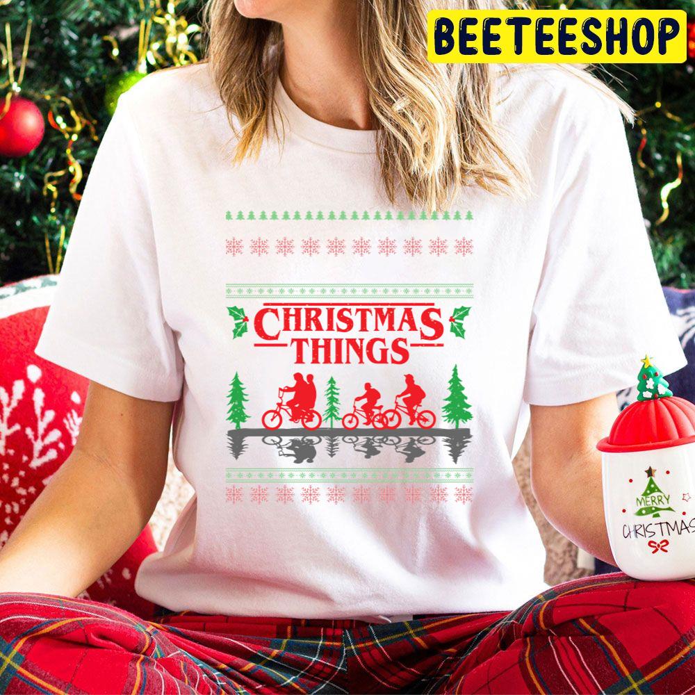 Stranger Things Ugly Pattern Christmas Trending Unisex Hoodie Stranger Things Ugly Pattern Christmas Trending Unisex Hoodie