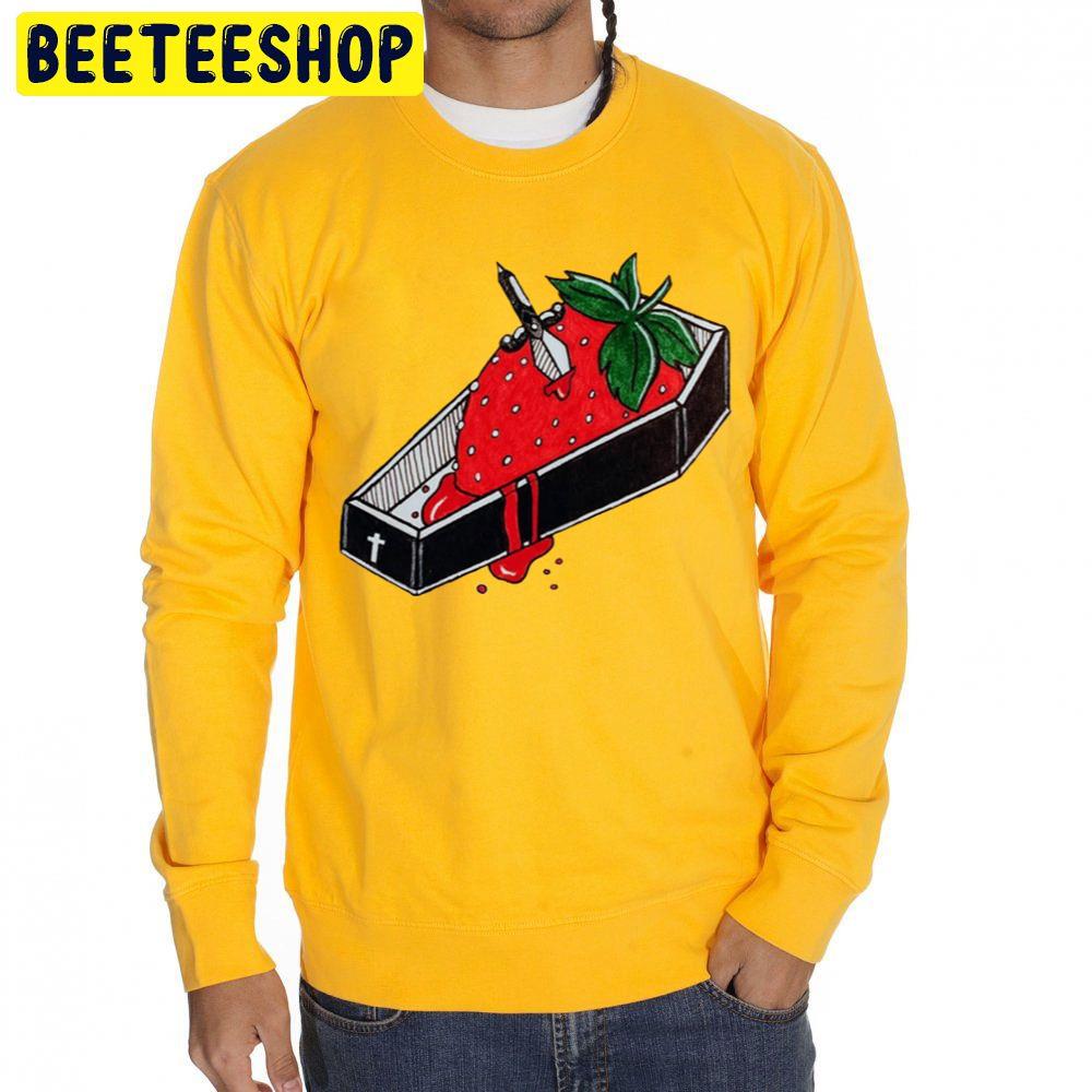 Strawberry Is Death Trending Unisex Sweatshirt Strawberry Is Death Trending Unisex Sweatshirt