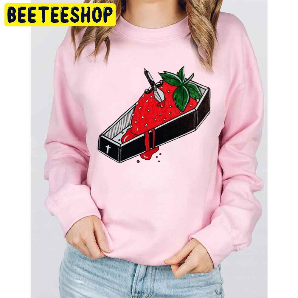 Strawberry Is Death Trending Unisex Sweatshirt Strawberry Is Death Trending Unisex Sweatshirt