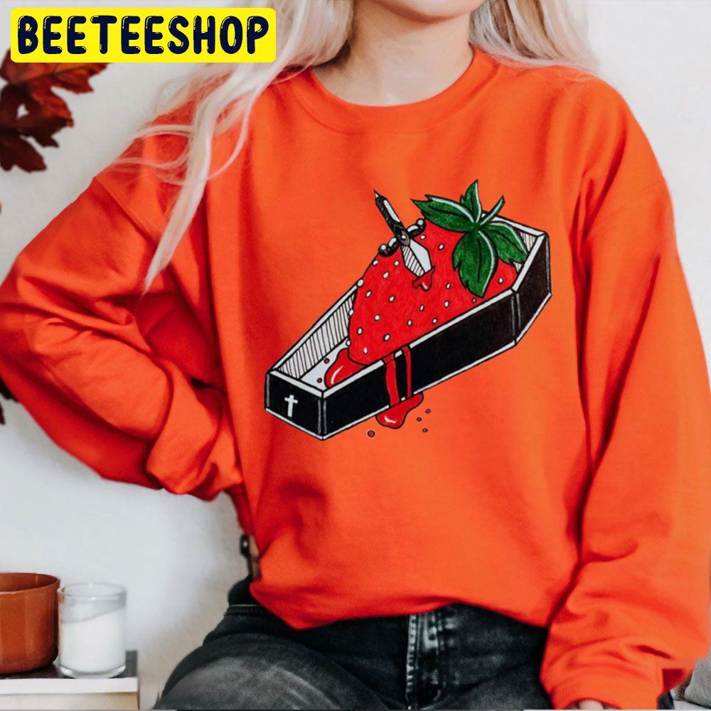 Strawberry Is Death Trending Unisex Sweatshirt Strawberry Is Death Trending Unisex Sweatshirt