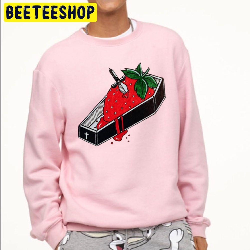 Strawberry Is Death Trending Unisex Sweatshirt Strawberry Is Death Trending Unisex Sweatshirt
