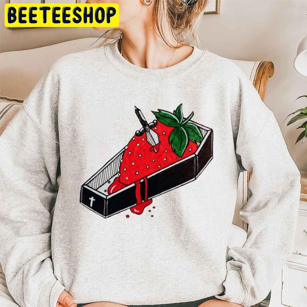 Strawberry Is Death Trending Unisex Sweatshirt Strawberry Is Death Trending Unisex Sweatshirt