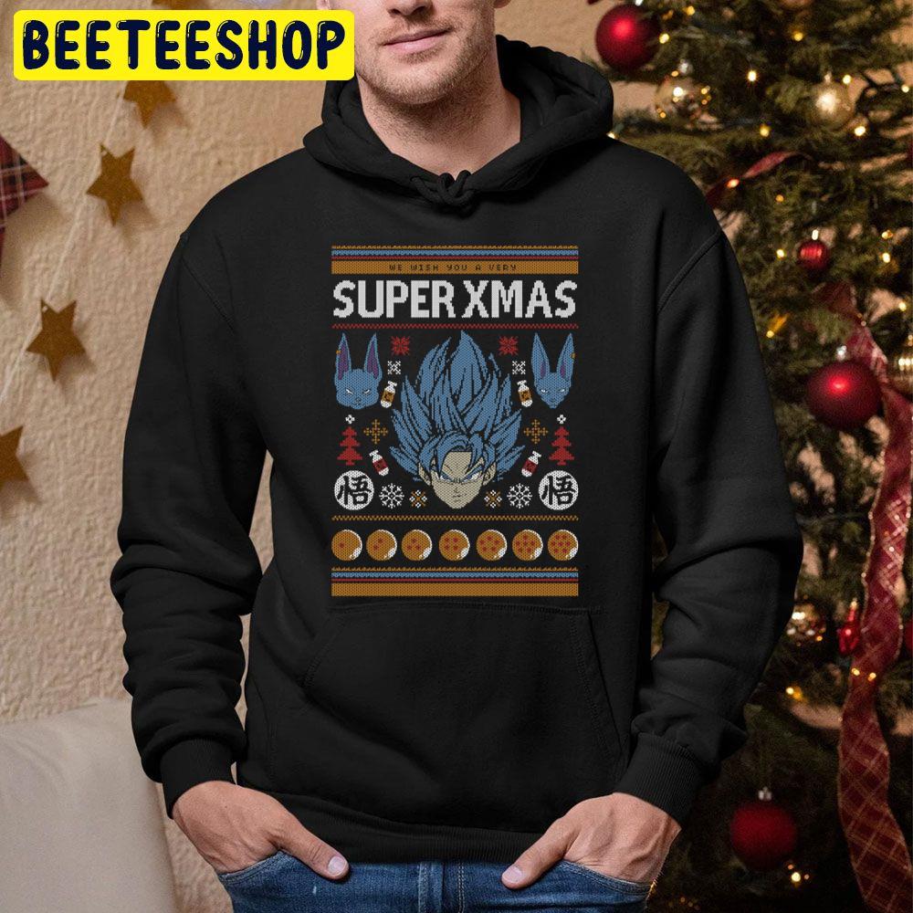 Super Xmas A Very Saiyan Drangon Ball Christmas Trending Unisex Hoodie Super Xmas A Very Saiyan Drangon Ball Christmas Trending Unisex Hoodie