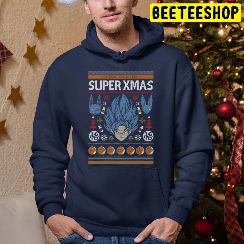 Super Xmas A Very Saiyan Drangon Ball Christmas Trending Unisex Hoodie Super Xmas A Very Saiyan Drangon Ball Christmas Trending Unisex Hoodie
